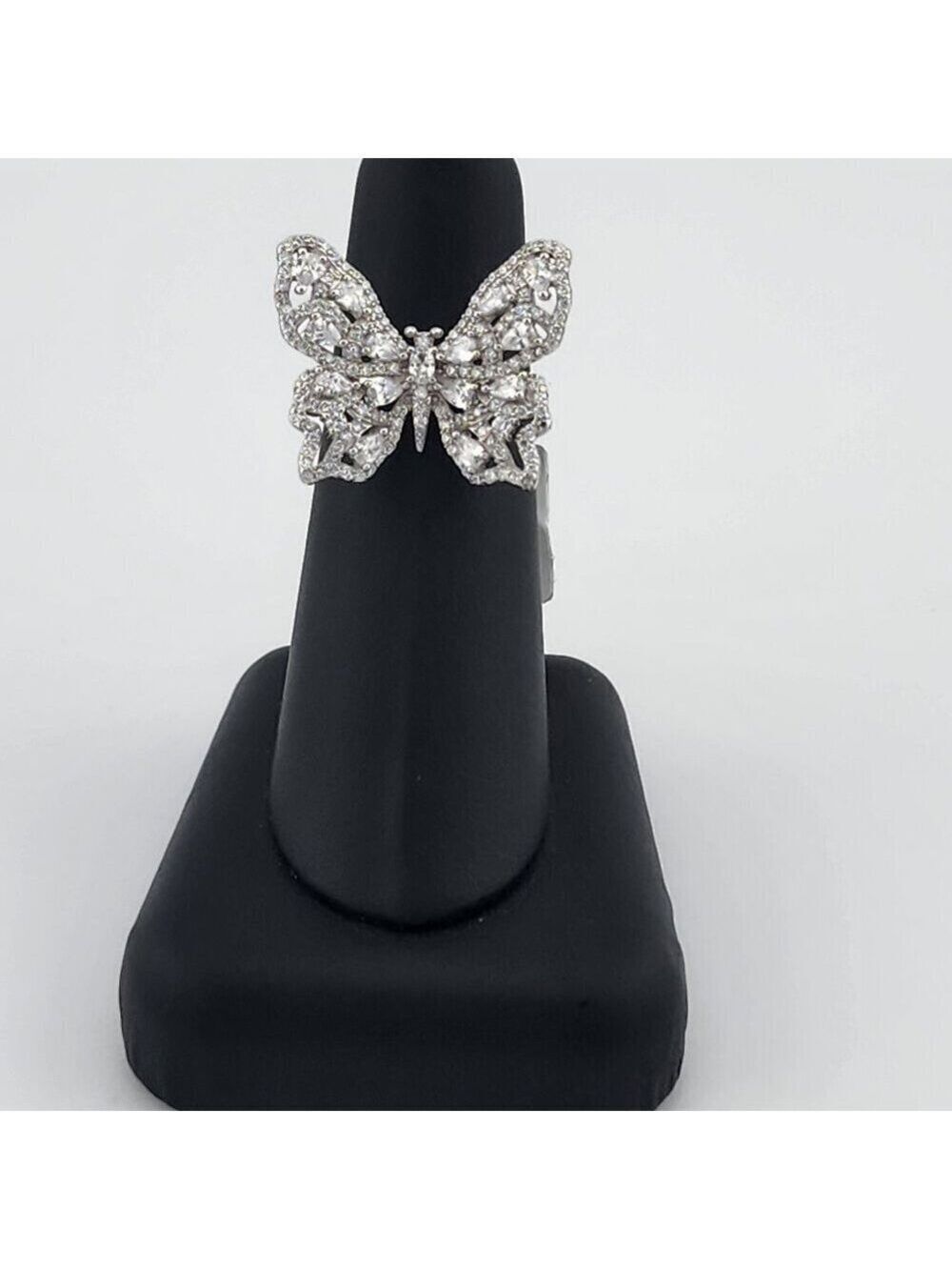 Silver Flutter – 925 Sterling Butterfly Ring (Brand New)